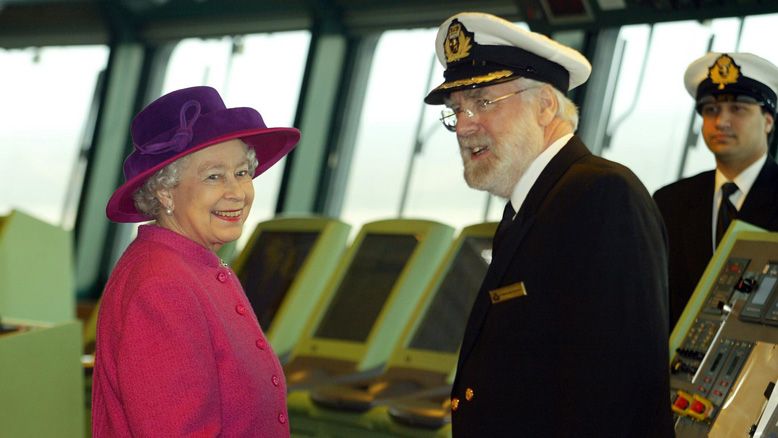 Królowa Elżbieta II i Ron Warwick